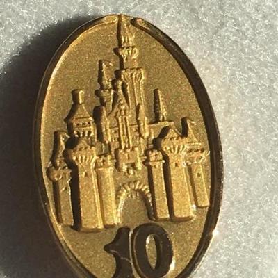10 Year Disney Service Pin