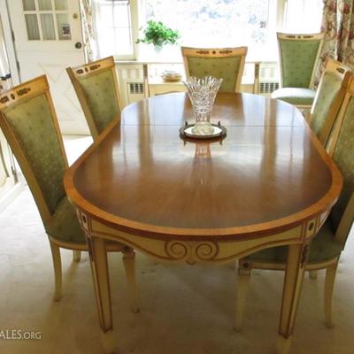 STUNNING FRENCH DINING ROOM SUITE