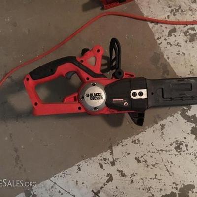 Black and Decker FireStorm 14.4 V Chain Saw