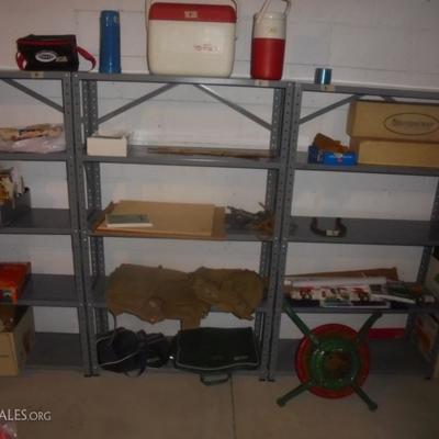 Many Metal Shelving Units available