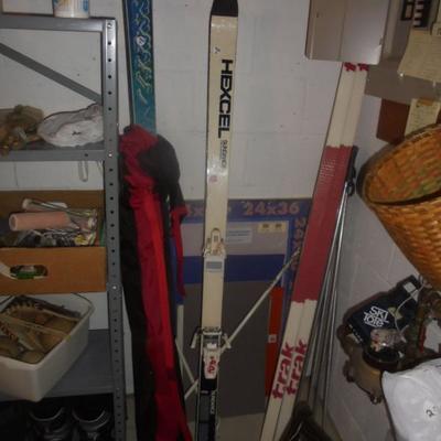 Skis, Poles, & Boots