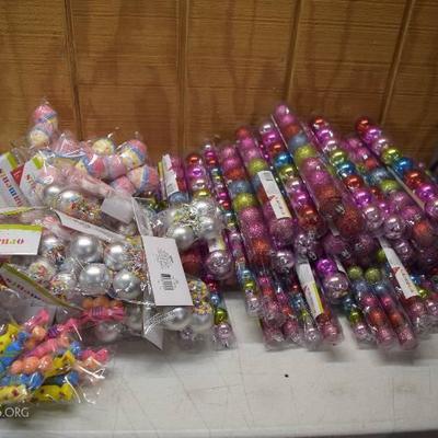 80 Packages of Christmas Ornaments