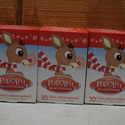 90 Boxes of Rudolph Bandages