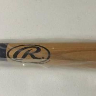 Signed Chipper Jones Full SIzed Baseball Bat Big S ...