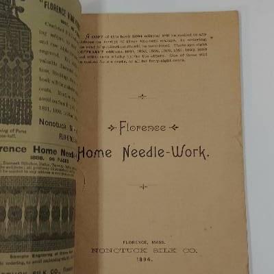 Florence Home Needlework 1894