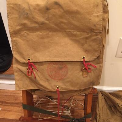 Vintage Boy Scout backpack