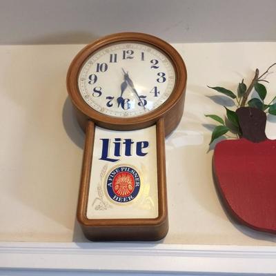 Vintage Miller Lite Clock