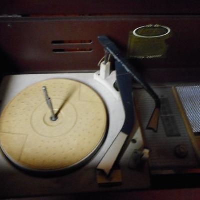 Vintage Turntable Console