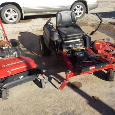 Troy Built and Toro parts lawn mowers