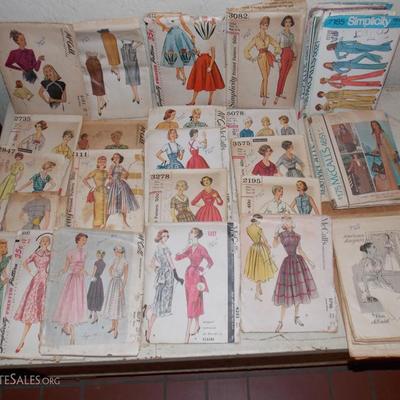 Ladies vintage patterns