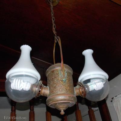 Angle Lamp, electrified