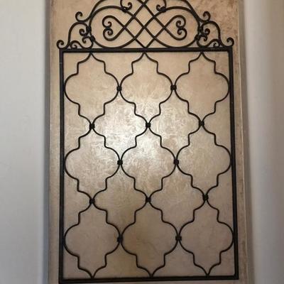 Metal wall art