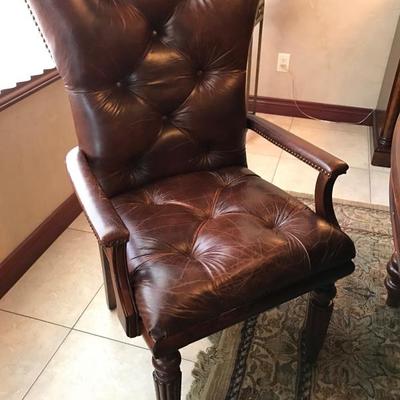 Very good condition leather chairs