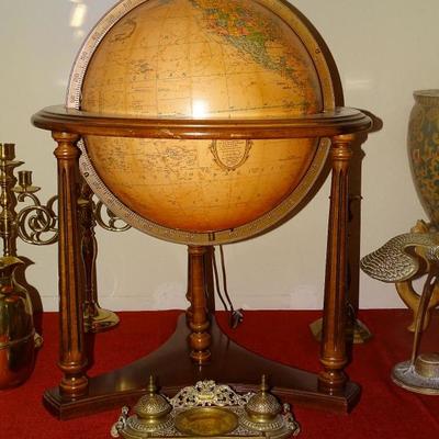 Vintage Repogle globe, likely 1950-1960's:  $295