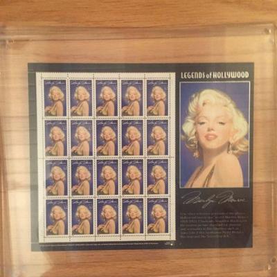 Marilyn Monroe Stamp Collection - Collectible item