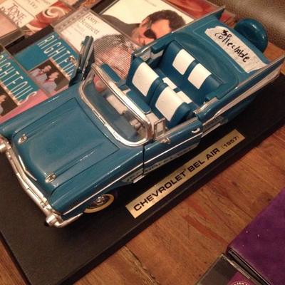 Chevrolet Bel Air 1957 car - die cast collectible