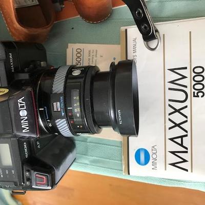 Minolta Maxxum 5000 Camera.
