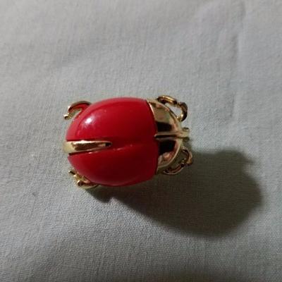 Lot 0016
Vintage Egytian Bettle (Scarab) Pin
Approx: 1.0