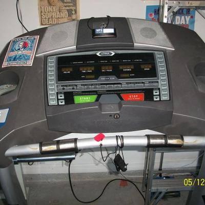 Dashboard of Treadmill