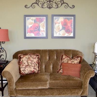 Arhaus loveseat (Matches sofa)