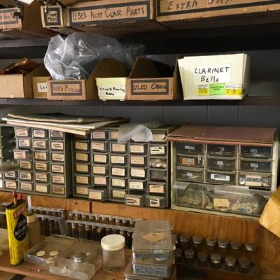 Pieces, Parts and Tools for Musical Instrument Repairs