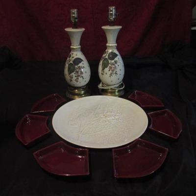 California Pottery and Fine Porcelain Lamps