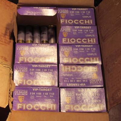 Case of Fiocchi Shotgun Shells 2-3/4