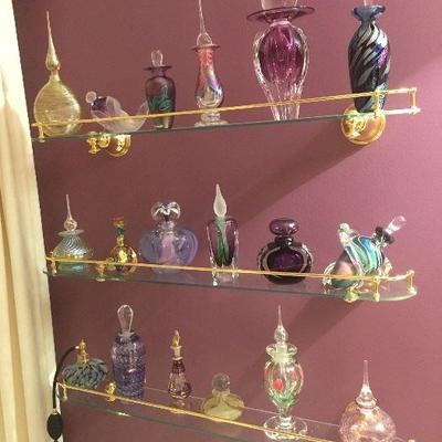 Perfume bottles, some may have already sold, please feel free to call ahead to see if one you are interested in is still available.