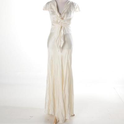Ainos Silk Dress  
 https://www.ebth.com/items/7601404-ainos-silk-dress