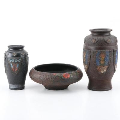 Early 20th Century Japanese Tokanabe Pottery   https://www.ebth.com/items/7388389-early-20th-century-japanese-tokanabe-pottery