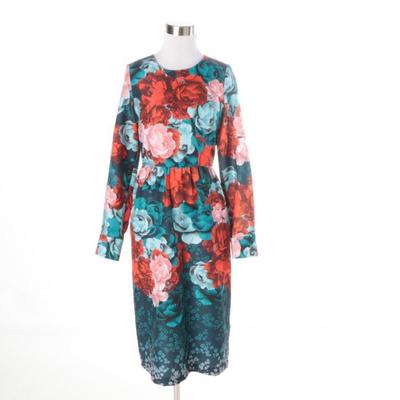 Trelise Cooper Floral Print Fit and Flare Sample Dress...