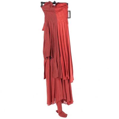 Cosa Nostra Red Tiered Ruffle Halter Dress   https://www.ebth.com/items/7387792-cosa-nostra-red-tiered-ruffle-halter-dress