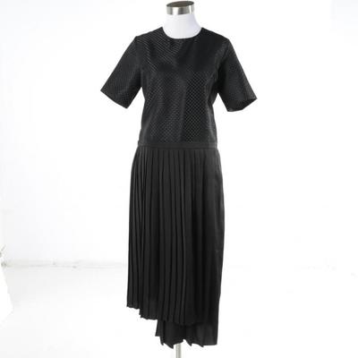 Trelise Cooper Black Pleated Dress   https://www.ebth.com/items/7389706-trelise-cooper-black-pleated-dress