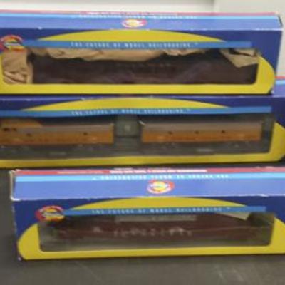 HMT018 Seven Athearn HO Scale Trains in Miniature in Boxes
