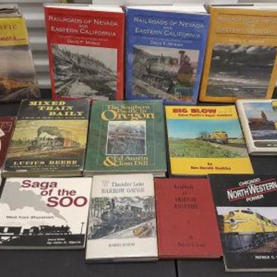 HMT049 Collectible Railroad & Trains Books
