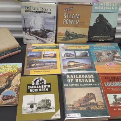 HMT048 Railroad & Trains Hard & Soft Cover Books
