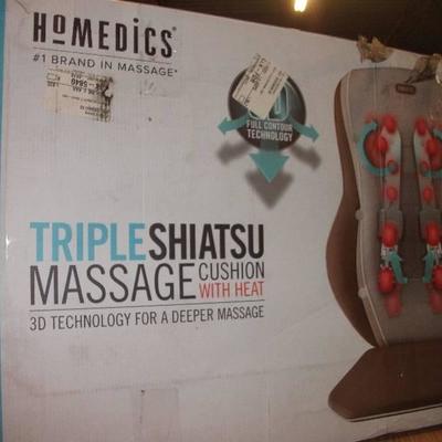 HoMedics Triple Shiatsu Massage Cushion with Heat