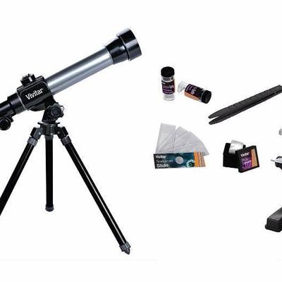 Vivitar Telescope And Microscope Combo