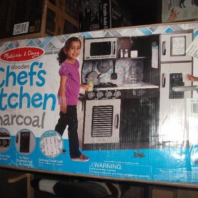 Melissa - Doug Chef's Kitchen Pretend Play Set Â– ...