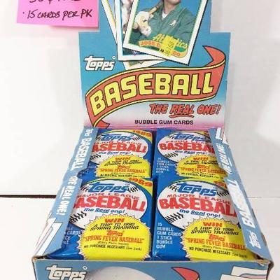 1989 TOPPS BASEBALL UNOPENNED BOX 36 FACTORY SEALE ..