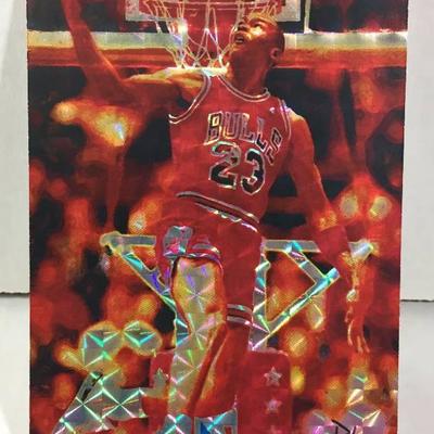 Michael Jordan Artist Proof RefractoR #1 of 1 Made ..