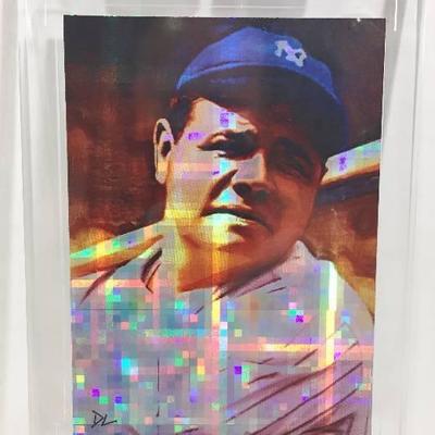 Babe Ruth Artist Proof Refractor #1 of 1 Made Davi