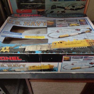 Lionel US NavyTrain set 20yrs old original box