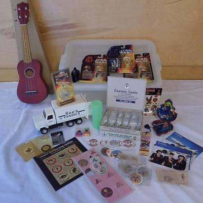 PCC040 Ukulele, Star Wars Toys, Pogs and More!
