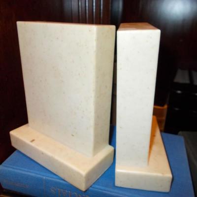 Marble bookends $110
