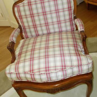 French 1730 Bergere chair $1,500
Completely restored.