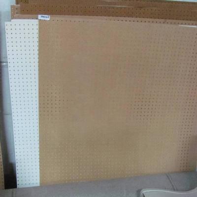 Lot of Pegboard Partial Sheets