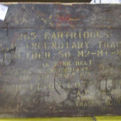 WWI ammunition box