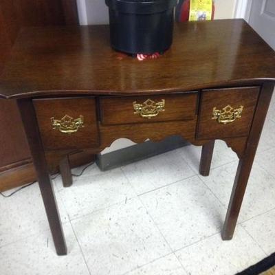 Oak Chippendale Style Table