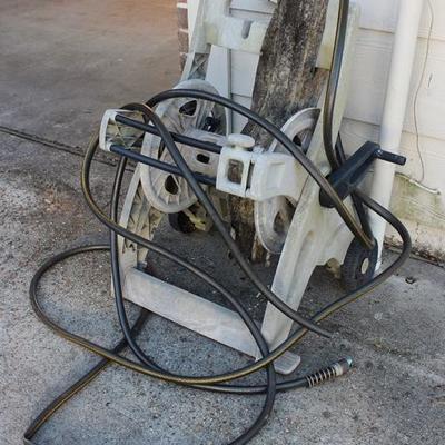 Water hose with caddy

